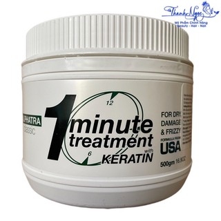 Kem hấp 1 phút One Minute Treatment Alphatra ( Usa) 500ml ( New 2024 ) [ TN ]