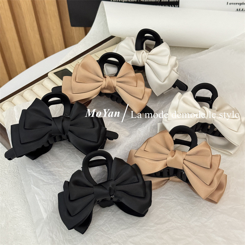 Kẹp tóc nữ nơ cá mập Hàn Quốc
