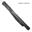 1 / 2 Hộp đựng thanh da nhân tạo Snooker Pool Cue Túi đựng gậy Cue Phụ kiện bi-a đeo vai di động có thể gập lại [BK]