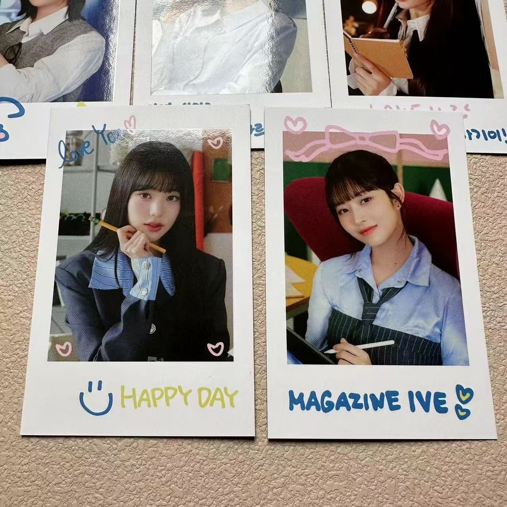 Kpop IVE 2024 Fanmeeting MAGAZINE Photocard thứ 2