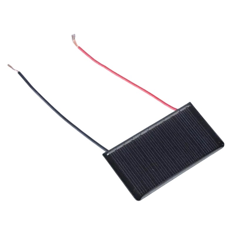 OXXGGKAO 5V 60mA Tấm sạc năng lượng mặt trời Tấm năng lượng mặt trời Mini 68x36mm Dễ dàng mang theo năng lượng mặt trời để đi bộ đường dài, cắm trại, thiết bị di động P