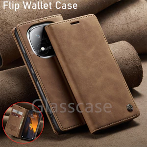 Ốp Lưng Cho Redmi Note 14 15 pro plus Note14 14pro 14pro + Note15 15pro 15pro + 15proplus Flip Matte Da PU Vỏ Điện Thoại Khe Cắm Thẻ Ví Giá Đỡ Vỏ Bảo Vệ Chống Sốc
