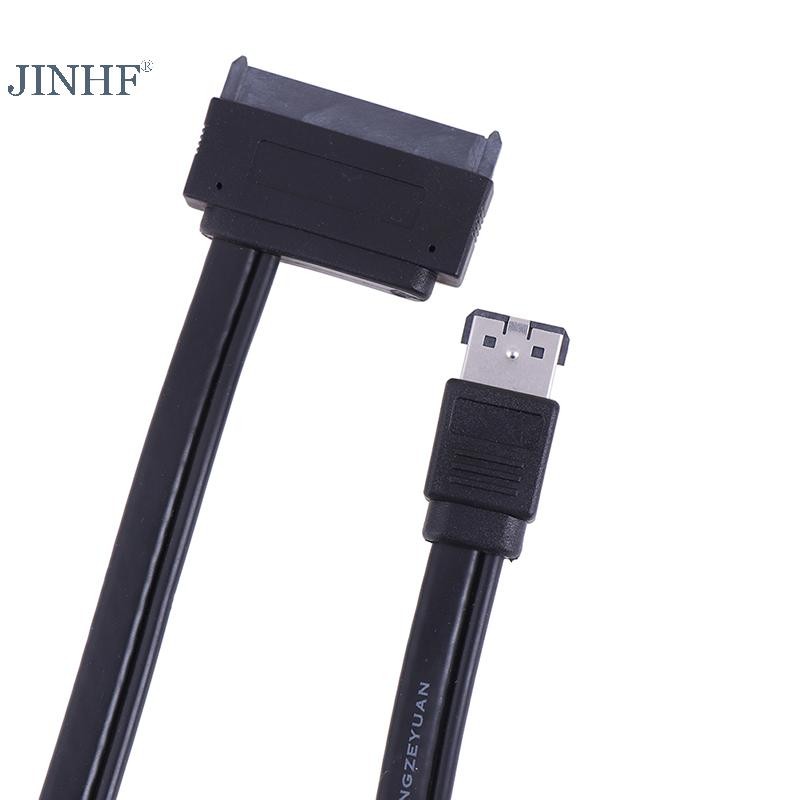 Jinhf Power esata usb 2.0 5v 12v combo đến 2.5 '' 3.5 '' 22pin sata hdd cáp chuyển đổi HOT