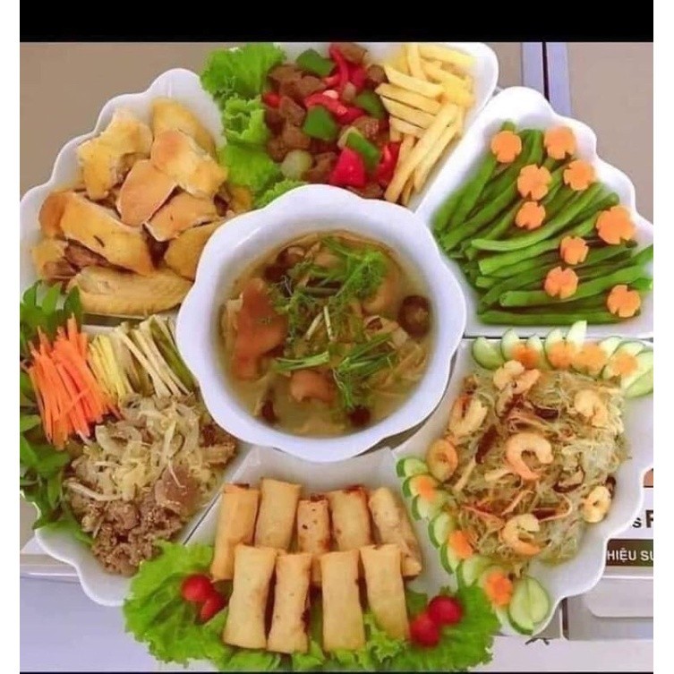 Bộ bát đĩa mặt trời HỌA TIẾT RỒNG .Minh châu 7 món hàng loại 1 đẹp dày dặn, Set bát đĩa 7 món thắp hương thờ cúng