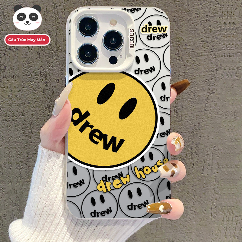 Ốp Lưng iPhone Biểu Cảm Cười Công Nghệ IMD  Chống Trầy | Tương Thích iPhone 16/15/14/13/12/11 Pro Max/XR/XS Max
