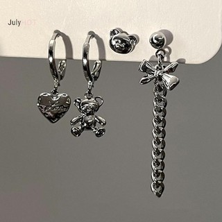 Julyhot Miễn Phí 2022 Xu Hướng Mới Của Bông Tai Anh Đào Phụ Kiện Gothic Gió Lạnh Tình Yêu Bộ Trang Sức Nhẫn Nữ Sang Trọng Món Quà Trang Sức Massivedeals