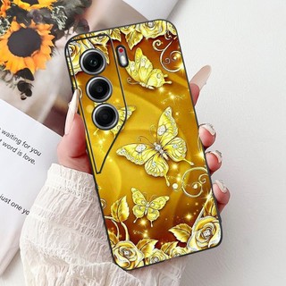 Ốp Lưng Cho Tecno Camon 40 4G CM5 / Camon 40 Pro 4G CM6 Ốp Lưng Máy Sang Trọng Đá Cẩm Thạch Silicon Mềm Matte Cover Cho Camon40 Pro Capa