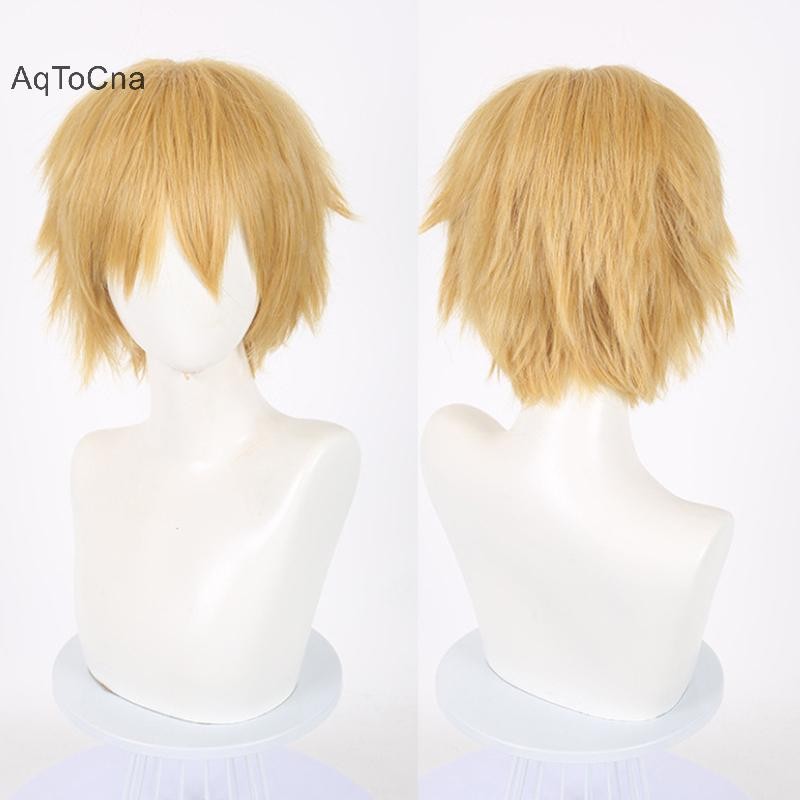Aqtocna Đa Năng Tổng Hợp Nhiều Màu Sắc Ngắn Tự Nhiên Cosplay Tóc Giả Nam Tóc Kiểu Tóc Nối Tóc HGVN