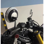 Xe Máy CNC Cho TRIUMPH Street Triple S 765RS 765R Bobber T120 Daytona 660 675 Tay Lái Gương Chiếu Hậu Bên Thanh Cấp Gương Bộ Gương — ảnh 6