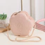 Túi đeo vai nhỏ ống hút FUZOU, Túi rơm đi biển hình hoa Kawaii, Kỳ nghỉ mát Bohemian Túi cói dệt thông thường mùa hè