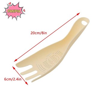 PNPIA 1 Chiếc Thìa Sàng Cơm Nhà Bếp Thoát Nước Có Tay Cầm Bát Cơm Lọc Cơm Trắng Dụng Cụ Rửa Chén Thoát Nước Dụng Cụ Gia Đình Boutique