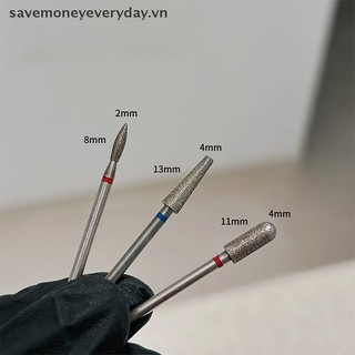 [savemoneyeveryday] Đầu mài móng loại bỏ biểu bì, phụ kiện máy đánh bóng điện, dụng cụ làm móng [vn]