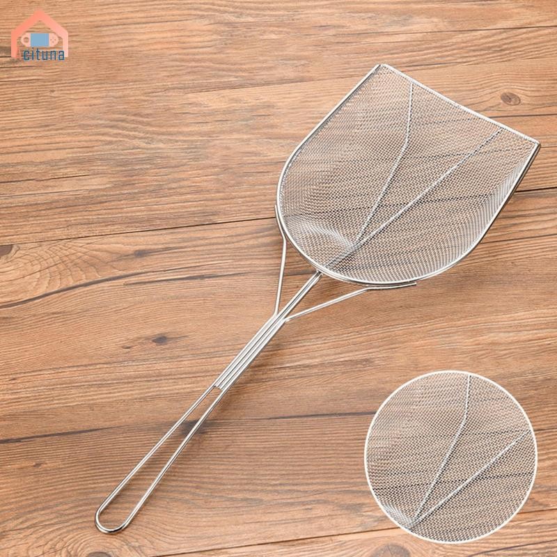 Skimmer Vuông Làm Bằng Chất Liệu Lưới, Dụng Cụ Nấu Ăn, Thìa Chiên, Chảo Chiên, Lọc Dầu Nấu Ăn, Skimmer Dầu Cho Nồi Chiên Sâu Để Lọc Thịt