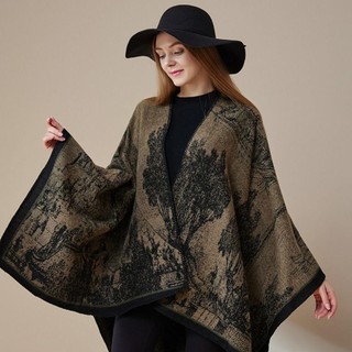 Khăn Choàng Lông Cừu NCE & Cashmere Dày Mũi, Phù Hợp Tiệc Cưới Mùa Đông