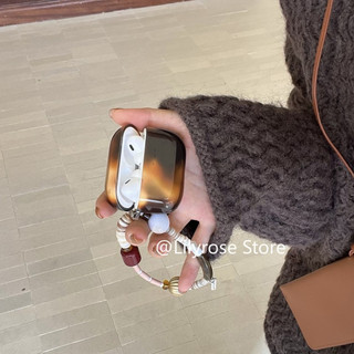 Ambercase cho AirPods 4 [2024] AirPods Pro2 Pro 3 2 1 Bảo vệ tai nghe Apple Màu nâu đen
