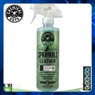 Dung dịch vệ sinh, dưỡng da Chemical Guys 2 in 1 Sprayable Leather 473ml, chăm sóc vệ sinh ghế da