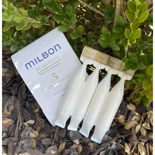 Kem dưỡng Milbon Reawaken No.5 Weekly Booster tăng cường độ ẩm, độ bóng cho tóc lão hóa 4x9g [ TN ]