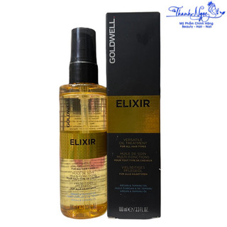 Tinh dầu bóng dưỡng tóc Goldwell Argan Oil Treatment Elixir 100ml [ TN ]