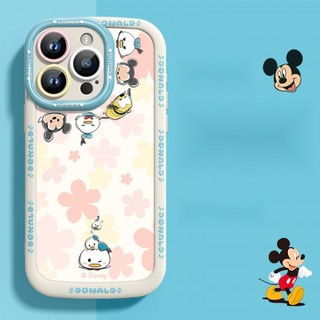 Ốp điện thoại Mickey the Little White Duck cho iPhone 16 / 15 / 14 / 13 / 12 / X / 7 / 11 / Plus / pro Max Vỏ mềm silicon mờ bao gồm toàn bộ Vỏ bảo vệ chống rơi