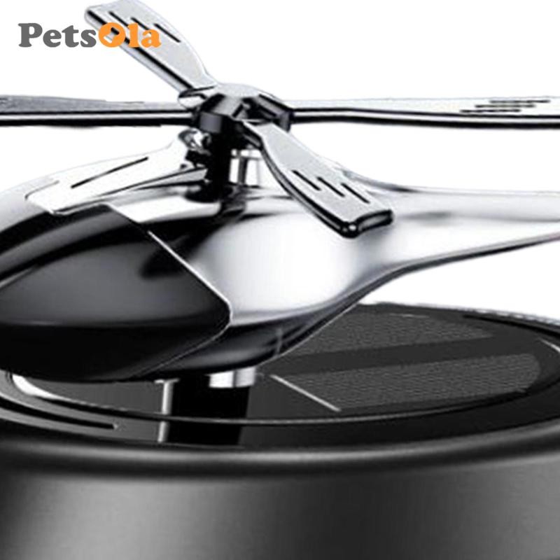 Máy bay trực thăng Chế độ không khí ô tô Năng lượng mặt trời Autorotation Trang trí nhà Tắt tiếng Hợp kim nhôm Trang trí nước hoa