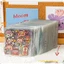 50 Miếng dán sổ cái dễ thương chống thấm nước PET không lặp đi lặp lại Nhãn dán không cắt cho học sinh và bé gái Nhãn dán Anime VN