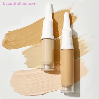 [Beautifulhome] Chai du lịch dạng lỏng 5 / 10 / 15ml Mỹ phẩm Kem mắt Chai chân không Chai du lịch di động [làm đẹp]