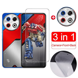 Dành cho Tecno Spark 30 Pro Transformers Edition Kính cường lực Full Cover Bảo vệ màn hình cho Tecno Spark 30 20 Pro 30C 20C Go 1 1s 2024 2023 4G 5G Phim mặt sau và phim ống kính máy ảnh