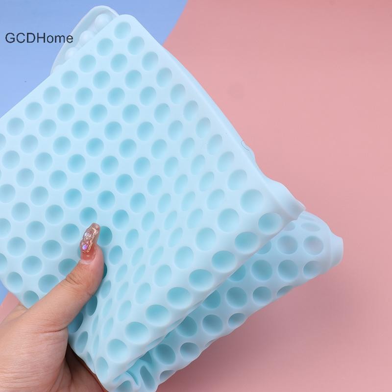 Gcdhome 1 Khuôn Silicon Tròn DIY Chocolate Thả Khuôn Dụng Cụ Nướng Bánh Bán Cầu HOT