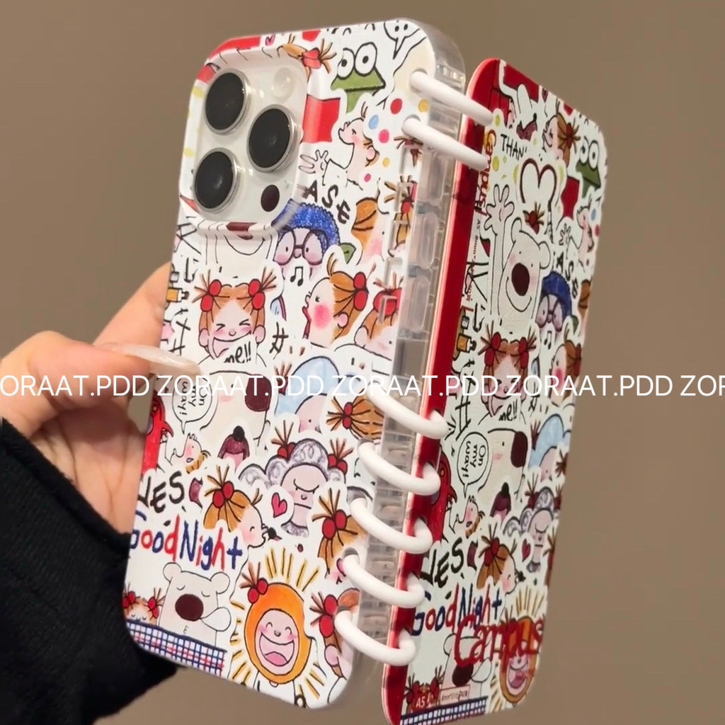 Ốp điện thoại di động iPhone 16promax Vỏ máy tính xách tay vỏ sò hoạt hình cô gái sốt coco mẫu mới 15 14 trào lưu 13