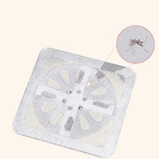 Lưới Lọc Rác Chống Tắc Set 10 Miếng Lọc Rác Nhà Tắm Miệng Cống Thoát Nước Chặn Côn Trùng 10x10cm SUNND