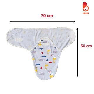 Quấn chũn, Ủ kén 1 lớp cotton mềm mại kích thước 50x70cm cho bé