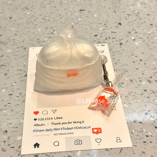 Ốp lưng cho AirPods 4 [2024] AirPods Pro2 Pro 3 2 1 Apple Wireless Earpod Protector Vỏ cá vàng hoạt hình dễ thương