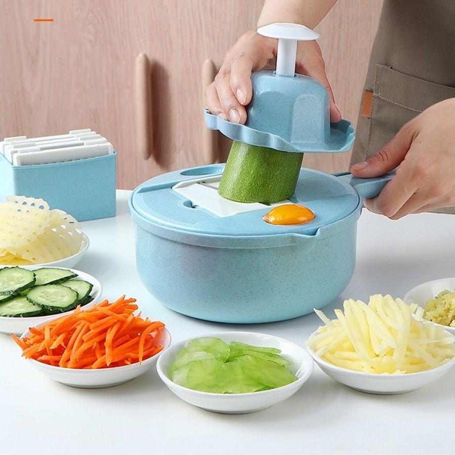 Bộ Dụng Cụ Nạo Bào Rau Củ Quả Đa Năng Siêu Tiện Lợi An Toàn Không Lo Đứt Tay