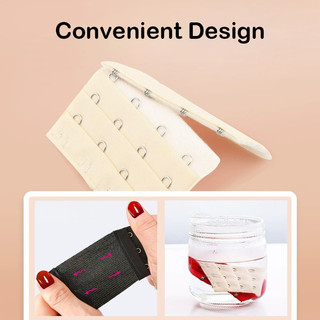 Có Thể Điều Chỉnh Áo Ngực Đàn Hồi Mở Rộng Dây Đeo Cho Nữ Thắt Lưng Khóa Nối Dài Dây Móc Kẹp Đồ Lót Phụ Kiện