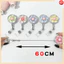 Chất Lượng Cao Có Thể Thu Vào Chống Mất Huy Hiệu Giá Đỡ Hình Hoa Dễ Thương Giấy Chứng Nhận Kẹp Nút Cho Bác Sĩ Y Tá Nhân Viên Huy Hiệu Cuộn Kẹp