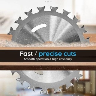 Lưỡi cưa hai mặt bằng hợp kim 4 Inch 40 răng Lưỡi cưa cắt đôi bằng cacbua Lưỡi cưa cắt gỗ cứng và mềm cho máy mài góc 1 cái nhựa cao su đa năng siêu mỏng chính xác an toàn phù hợp dùng cho gia đình căn hộ văn phòng và không gian nhỏ