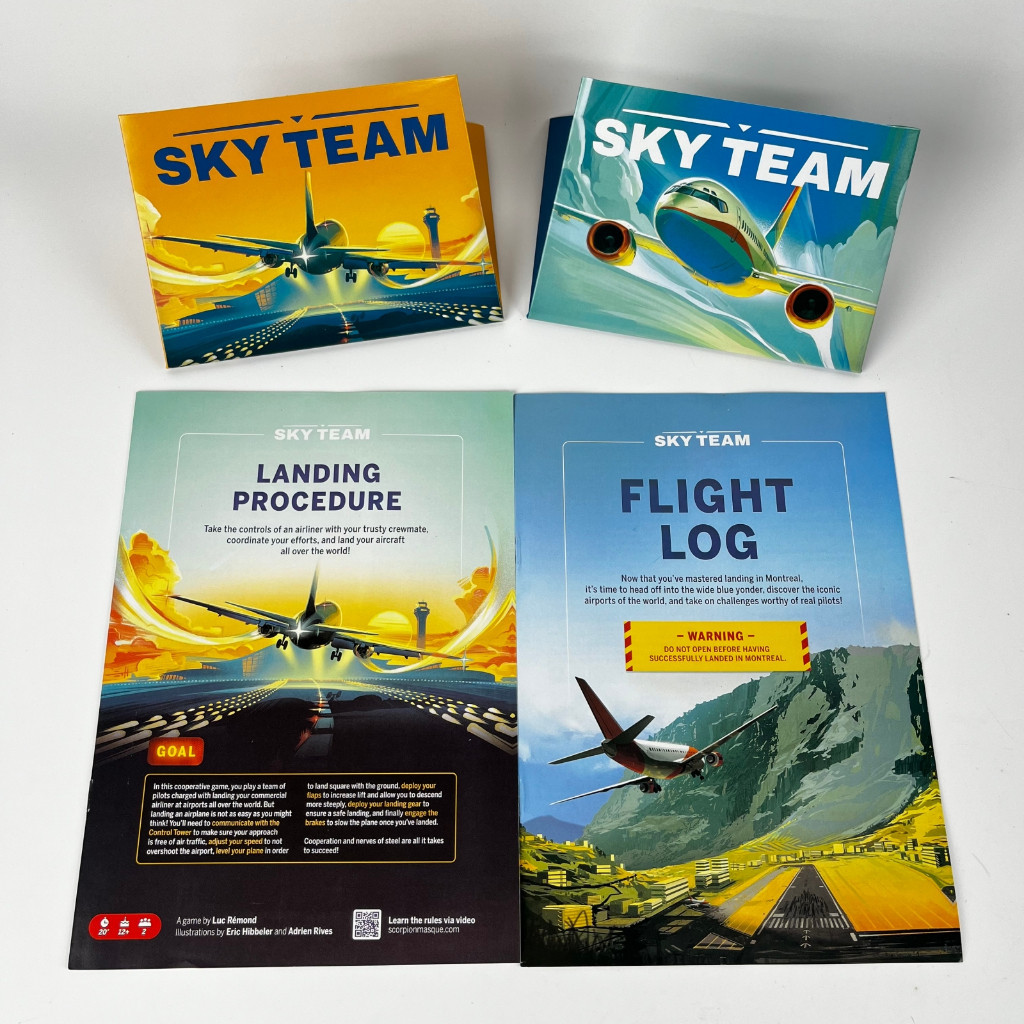 Boardgame Sky Team Nhập Vai Cơ Trưởng