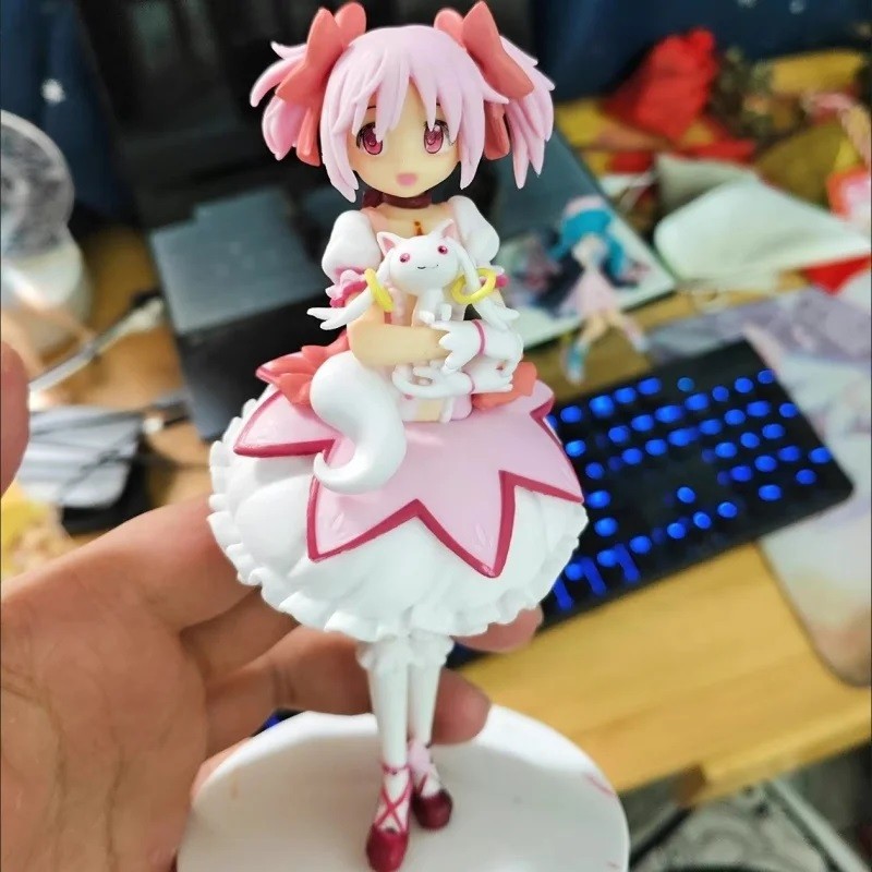 Puella Magi Madoka Magica Anime Hình Kaname Madoka Nhân Vật Hành Động Kawaii PVC Bộ Sưu Tập Đồ Chơi Mô Hình