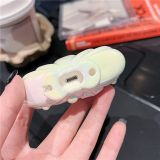 Hộp đựng tai nghe Bluetooth cho Airpods 4 3 Pro Pro2 1/2nd, hình dạng vỏ thời trang cao cấp sang trọng với dây chuyền ngọc trai