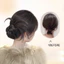 GAVESTO Tóc Bun Móng Vuốt Kẹp, Tóc Giả Đầu Lông Tơ Đen Tự Nhiên, Thời Trang Tổng Hợp Màu Nâu Tóc Giả Tóc Phụ Kiện Tóc