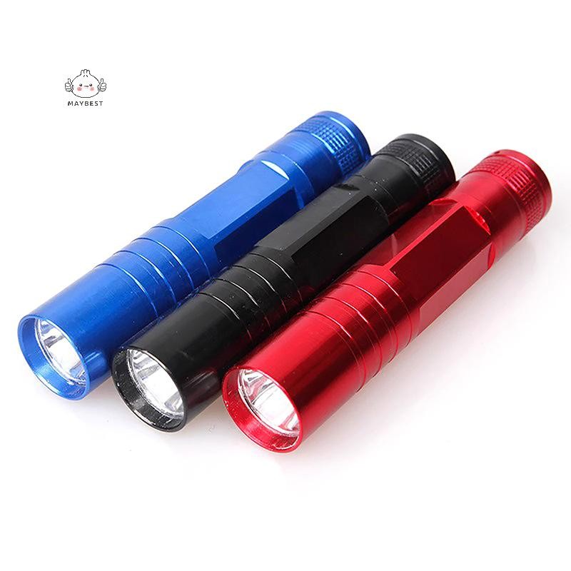 Maybest Đèn pin LED di động Đèn pin nhôm cho du lịch ngoài trời Câu cá Đèn pin chiếu sáng ánh sáng trắng Đèn khẩn cấp {VN}