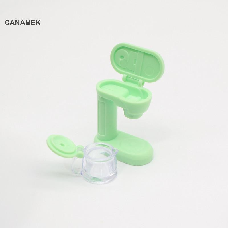Canamek Bộ dụng cụ nhà bếp mô phỏng 1/12 cho nhà búp bê: lò nướng, nồi cơm thu nhỏ
