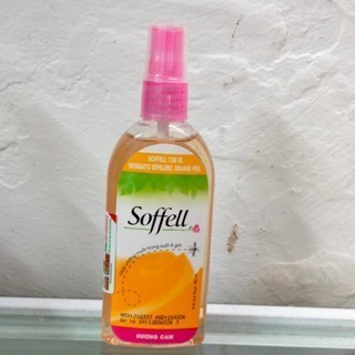 Xịt chống muỗi SOFFELL Chai 80 ml Hương hoa,hương cam Duy trì hiệu quả xua muỗi 8 giờ