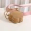 Túi đeo vai nhỏ ống hút FUZOU, Túi rơm đi biển hình hoa Kawaii, Kỳ nghỉ mát Bohemian Túi cói dệt thông thường mùa hè