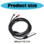 Cáp nam XLRR sang 2RCA đáng tin cậy BTM có dây ngoại thất bện Nylon để giảm mài mòn và xé âm thanh nhạc sĩ Equipme