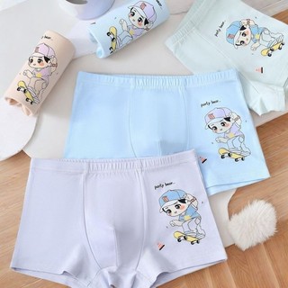 2025 Doremon Bé Trai Cotton Boxer Quần Short Với Họa Tiết Khủng Long Vui Nhộn Đồ Lót Thoải Mái Cho Trẻ Tập Đi Và Trẻ Em