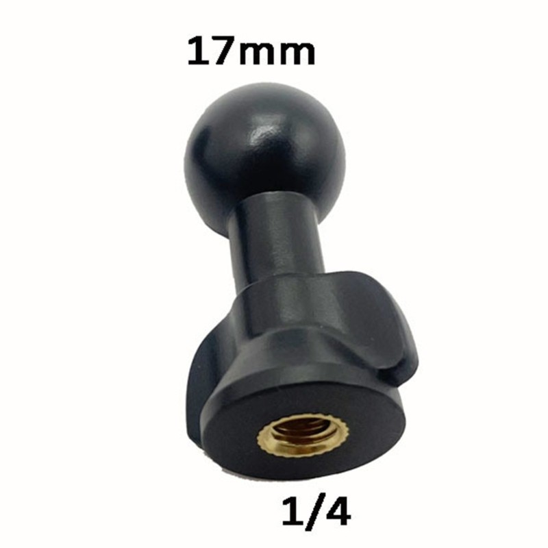 Cinna Đa Năng 17mm Đầu Đến 1 4 Inch Nut Adapter Đơn Giản Cho Kẹp Điện Thoại Từ Tính