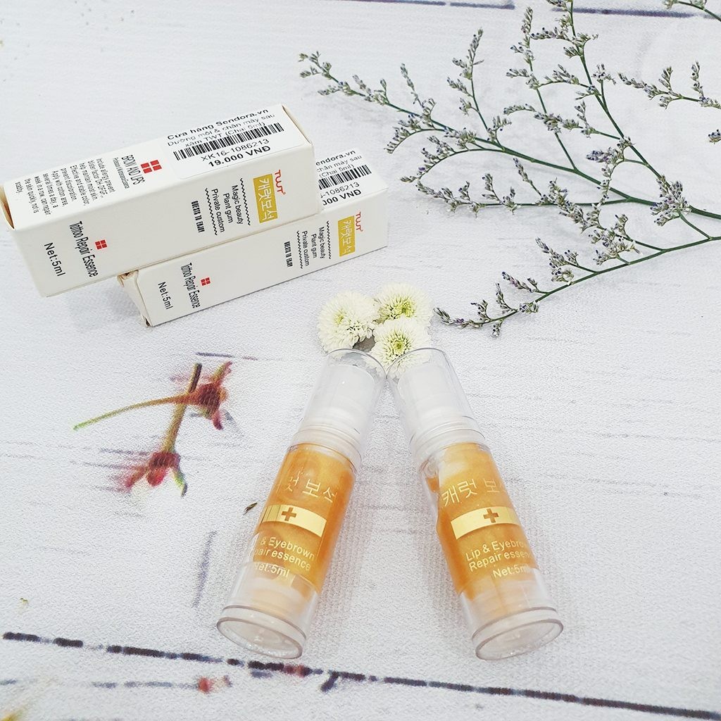 Dưỡng tinh chất Hàn màu vàng 24k - Dưỡng môi sau phun xăm pxtm