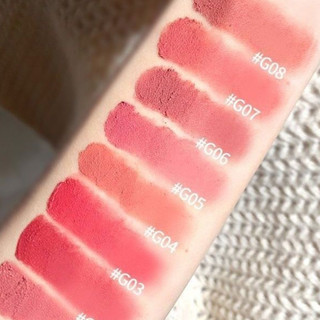 GOGO TALES Lip Glaze Ice Cube Lip Mud Matte Not Easy To Stick To The Cup Sinh viên bột mờ má hồng môi men