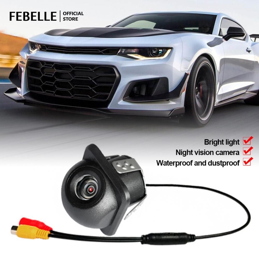 Camera quan sát phía sau ô tô đa năng Đỗ xe lùi góc rộng có hoặc không có đèn LED Màn hình dự phòng tự động